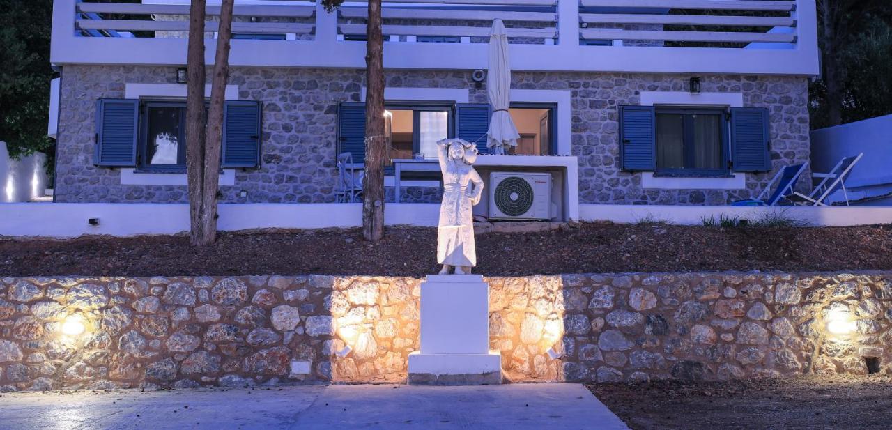 Marialenas House - Stone House At Myrties Beach Kalymnos 외부 사진